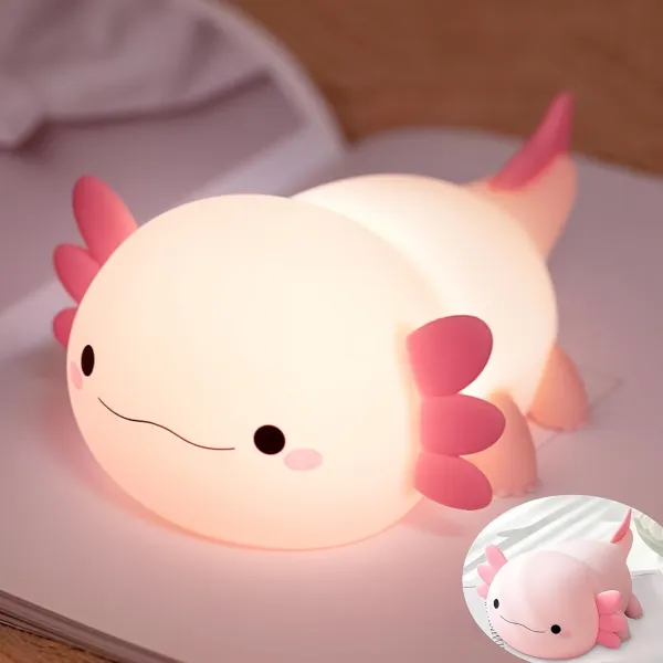 Axolotl LED Night Light