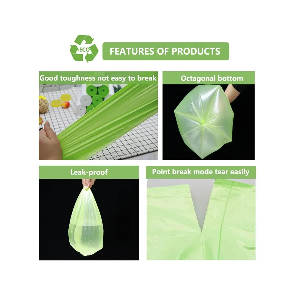 Environmentally Friendly Durable Garbage Bags