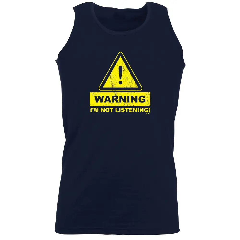 Not Listening Graphic Tank Top