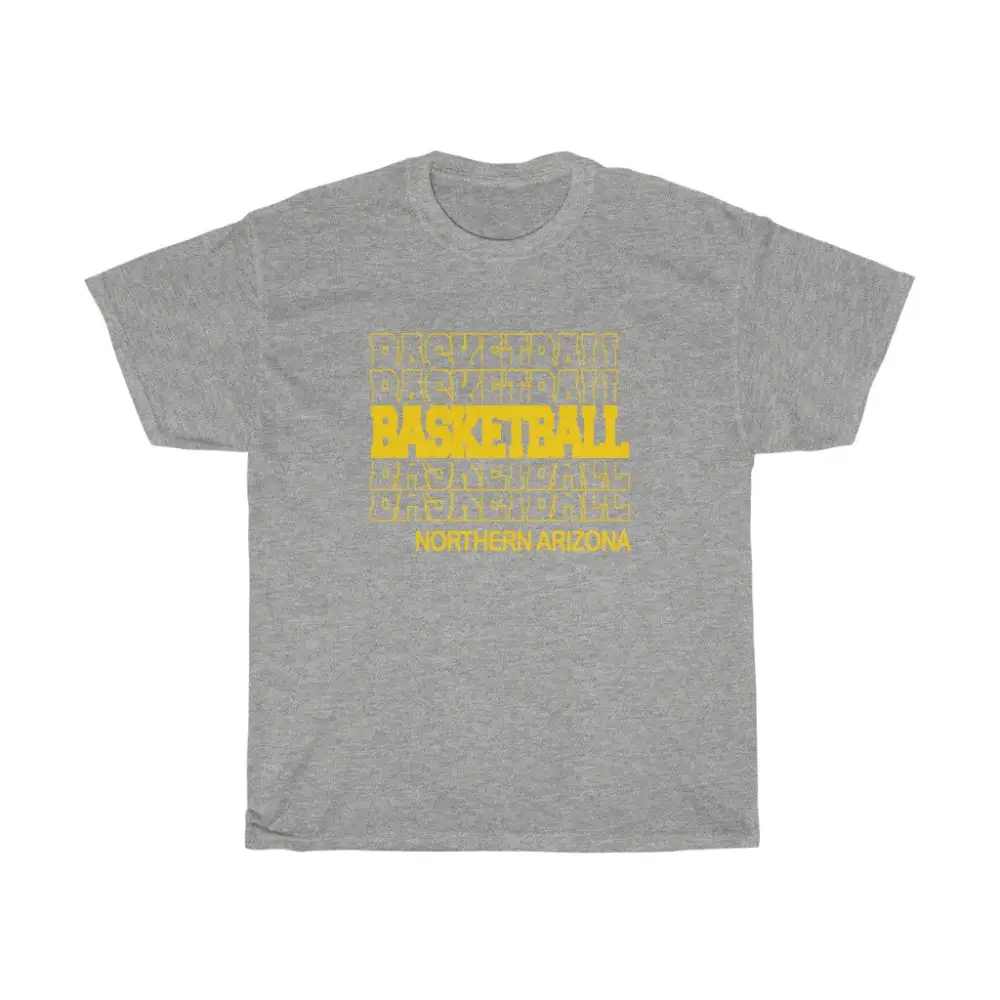 Basketball Northern Arizona in Modern Stacked Lettering