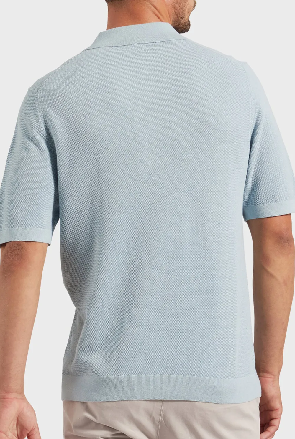 Chambray Short Sleeve Casual Button Up Shirt