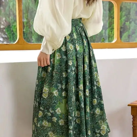 Simple Office Everyday Casual Polyester Skirt