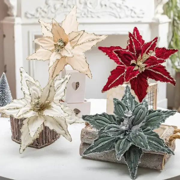 Classic Floral Artificial Decorative Botanical Accent