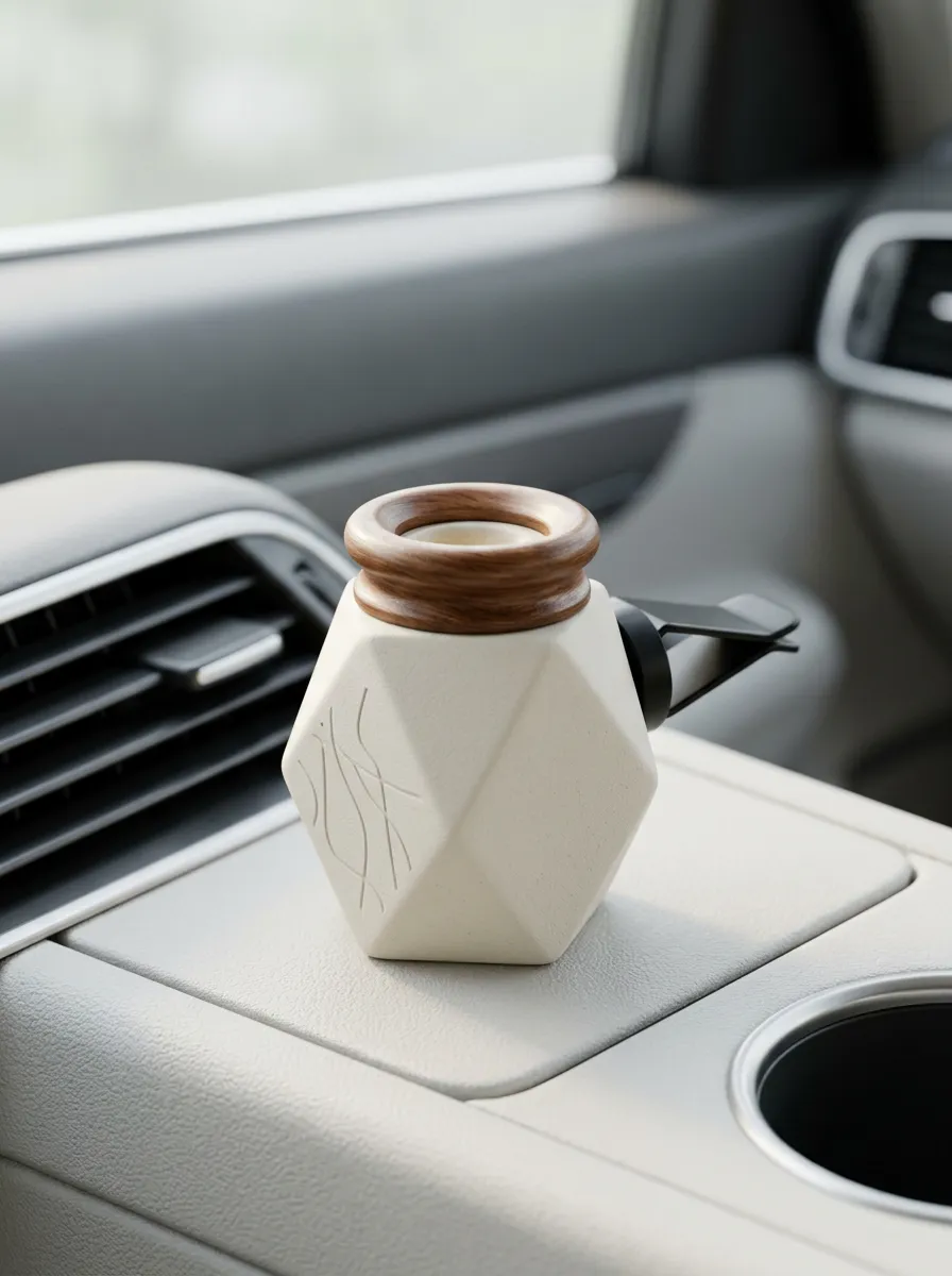 Geometric Ceramic Car Air Freshener