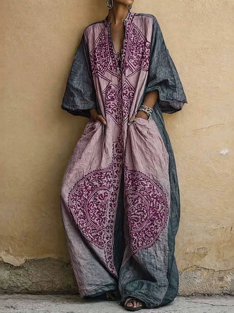 Seraphina™ | Bohemian Artisan Jumpsuit