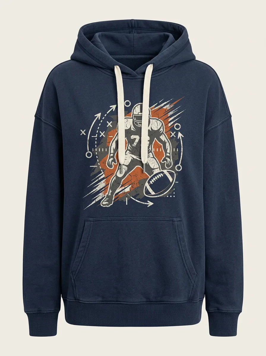 Women's Sunday Game Heritage Football Hoodie