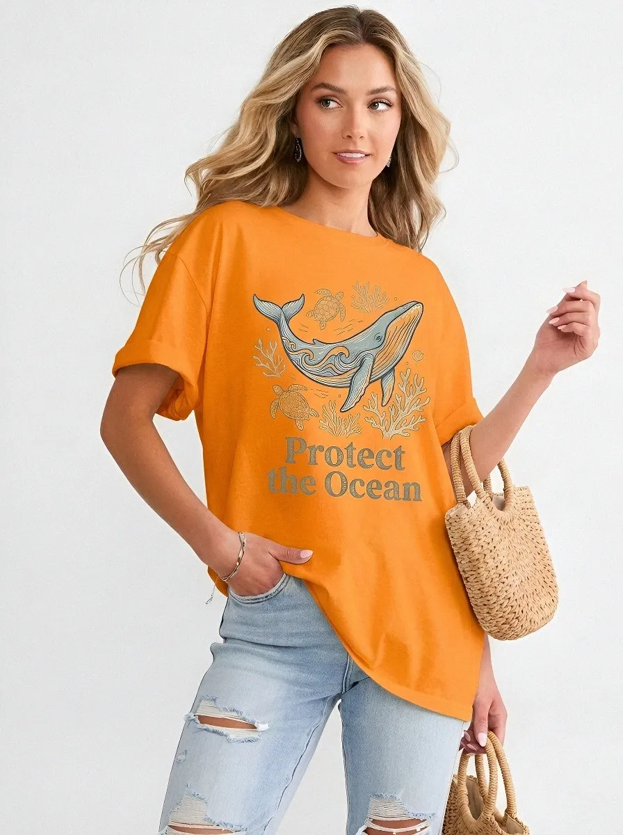 Ocean Lover Whale T-Shirt
