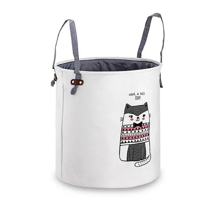 Practical Polyester Fabric  Laundry Basket