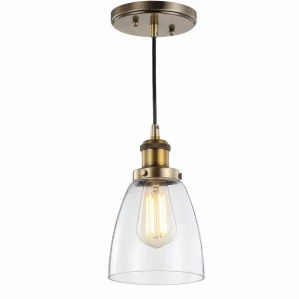 Adjustable Metal/glass LED Pendant