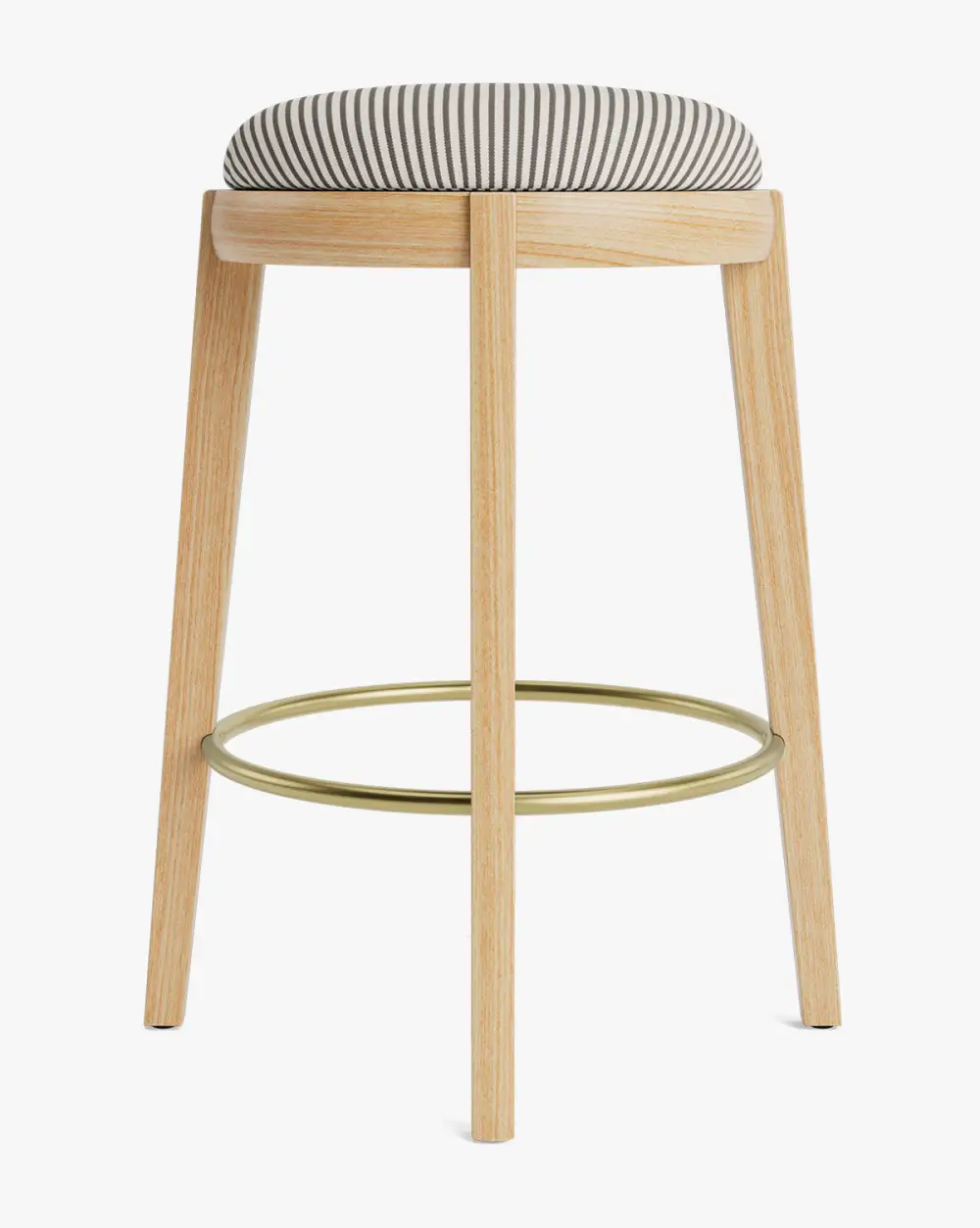 Modern Leather Counter Stool