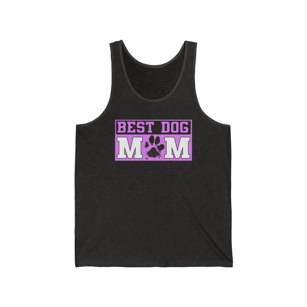 Dog Mom Paw Graphic Tank Top