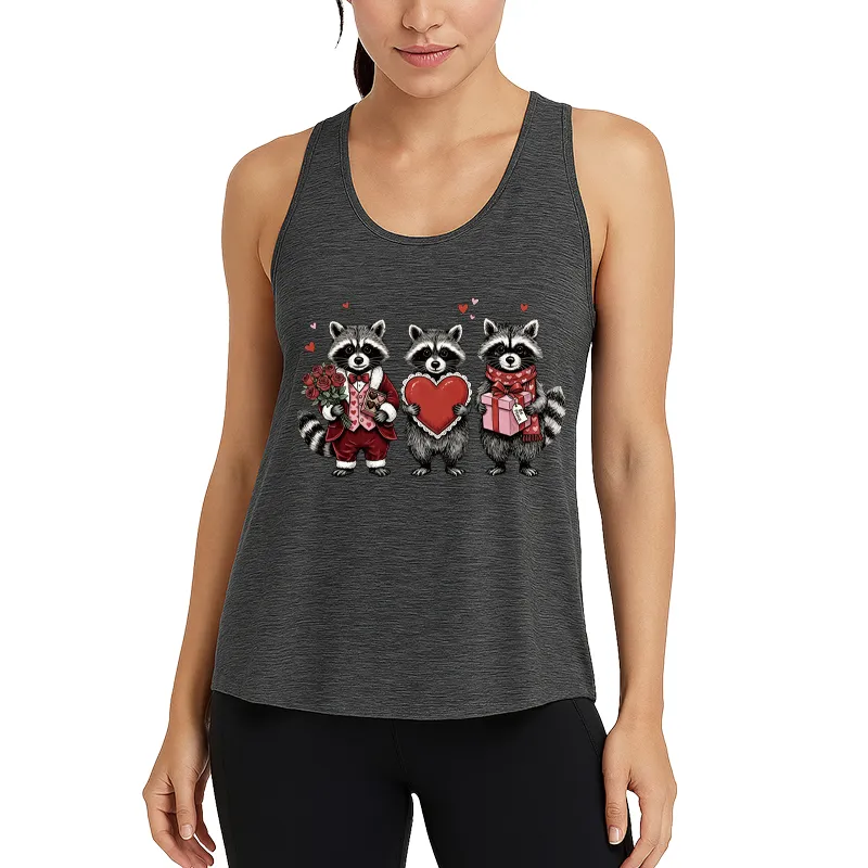Raccoon Heart Athletic Tank