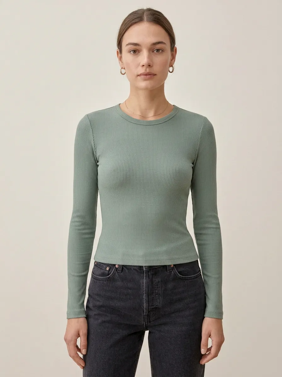 Women's Modern Ribbed Open Back Camisole