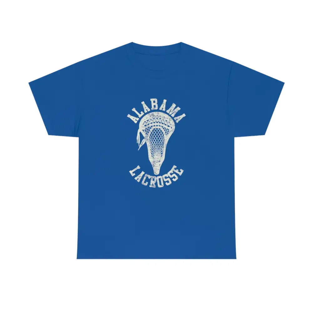 Alabama Lacrosse With Vintage Lacrosse Head Shirt