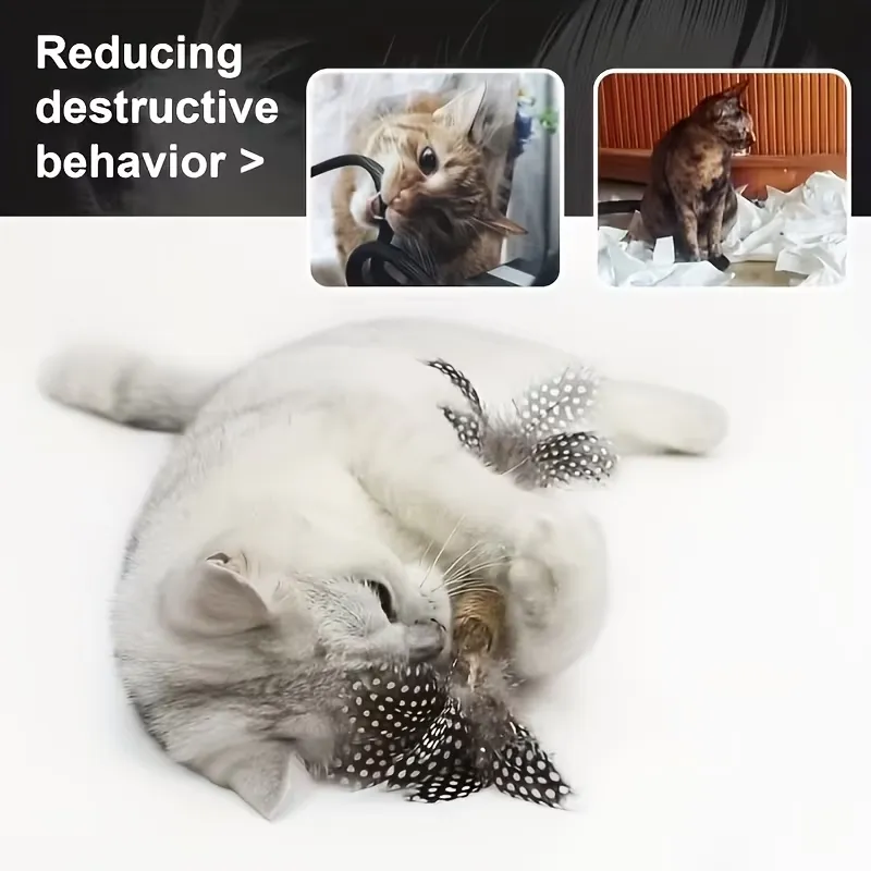 Feather Cat Chew Stick