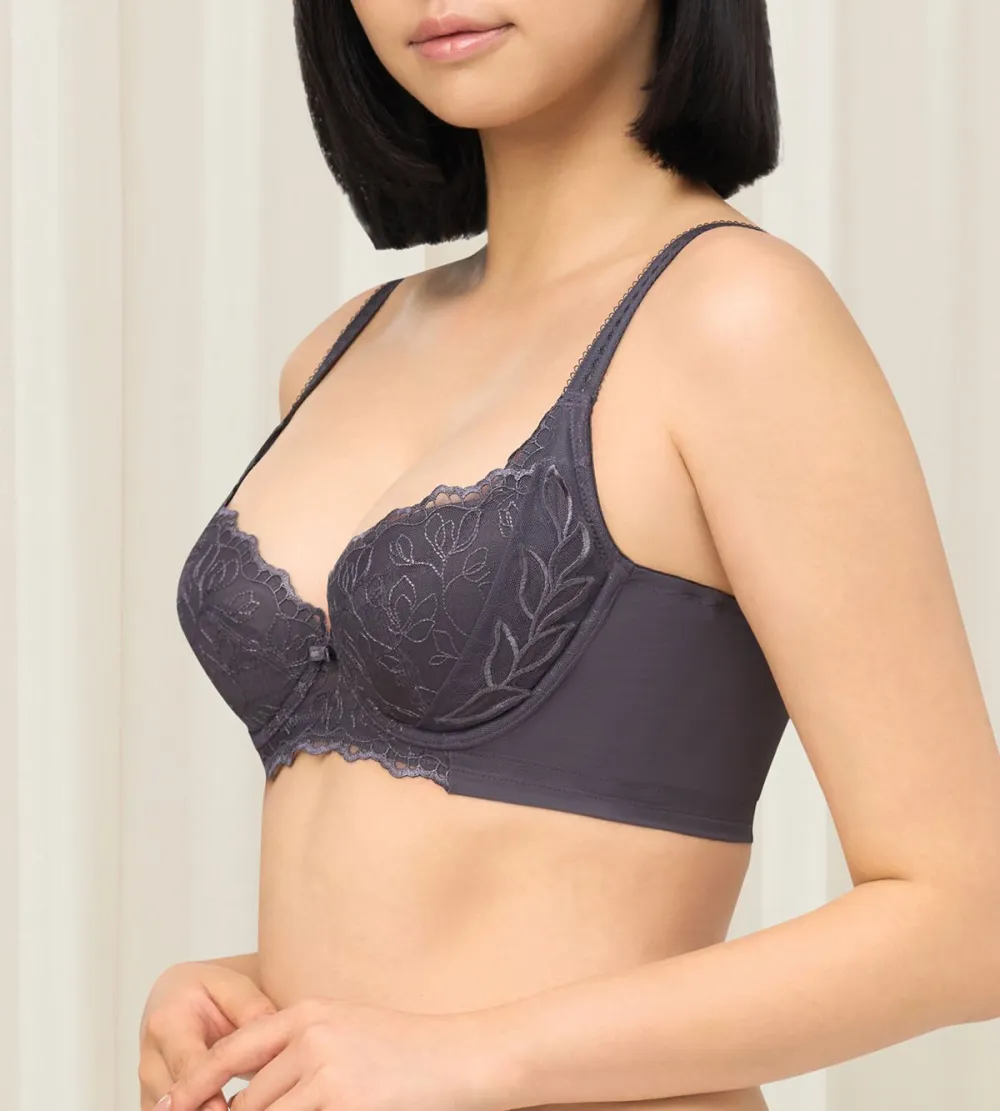 Women's Wired Push-Up Mesh Breathable Bra