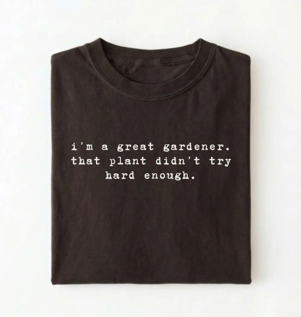 Garden Confidence Graphic Cotton Tee