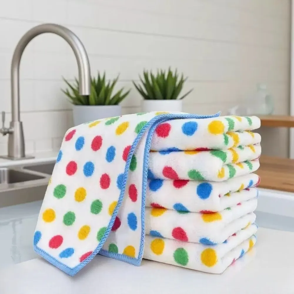 Polka Dot Kitchen Towel