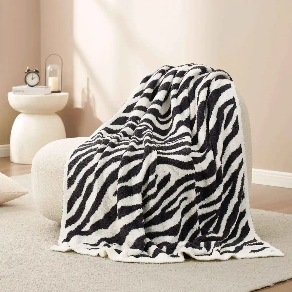 Cozy Zebra Blanket