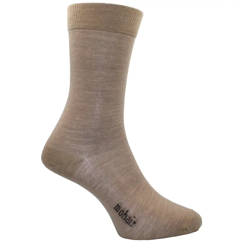 Plain Mohair Anklet Socks