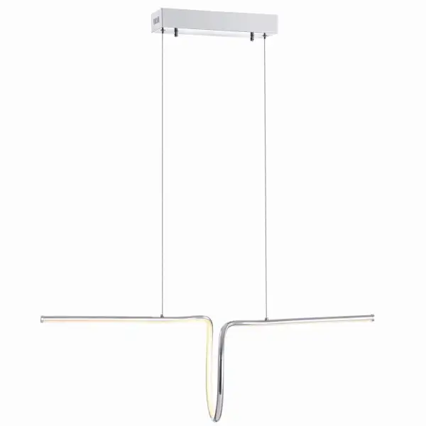 Ambient Dimmable Adjustable Integrated LED Metal Linear Pendant