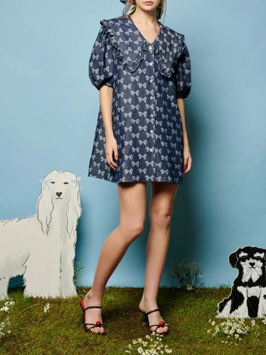 Denim Mini Dress