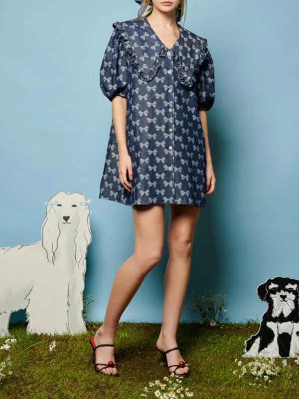 Denim Mini Dress