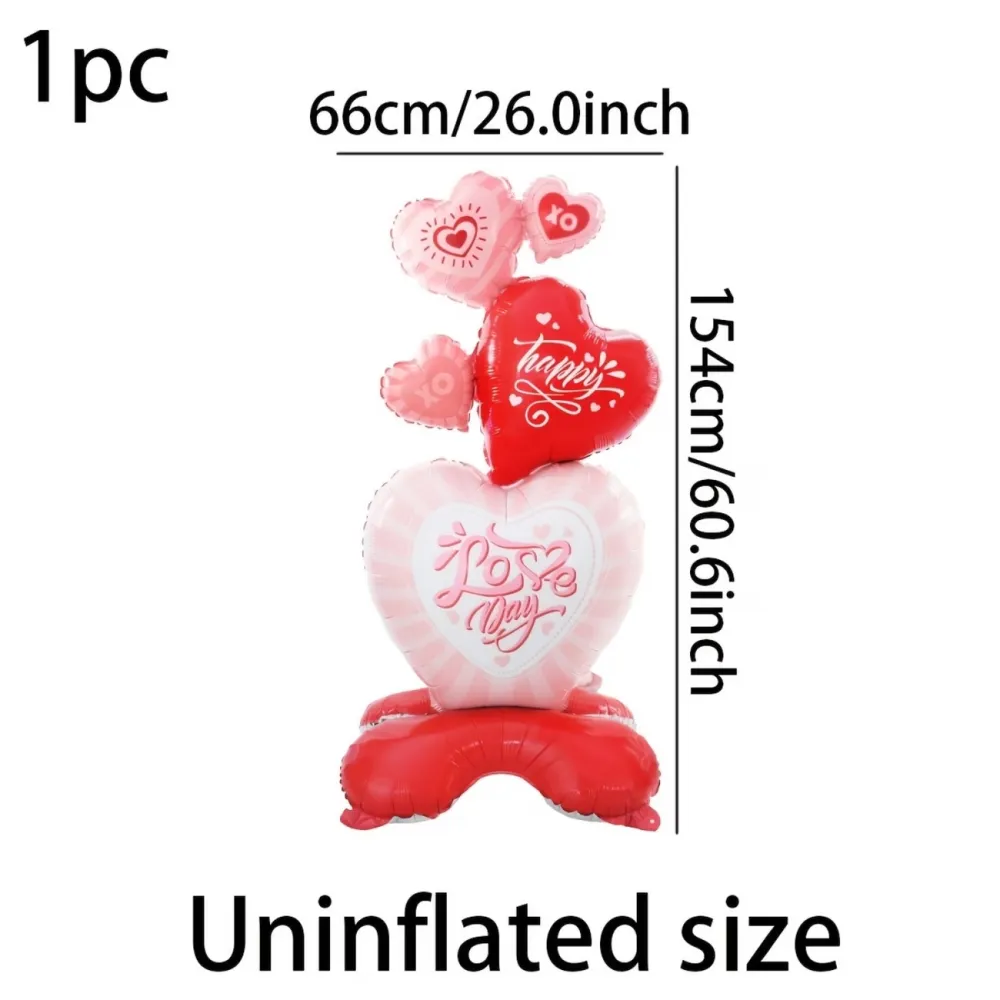 Romantic Heart Stand Balloon