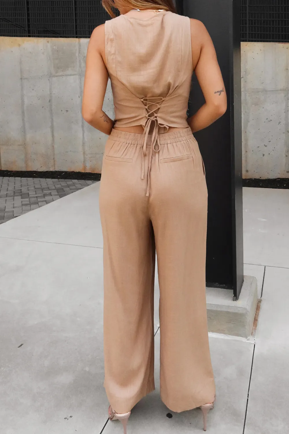 High Rise Casual Pants