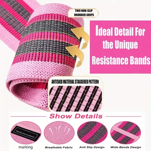 Fabric Resistance Band Set