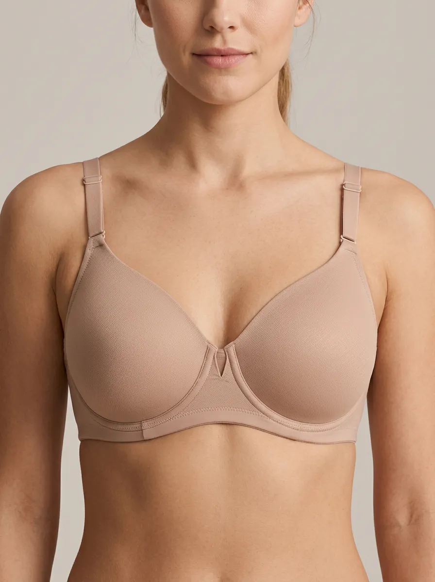 Everyday Underwire Full-Coverage Seamless Style Women's Bra