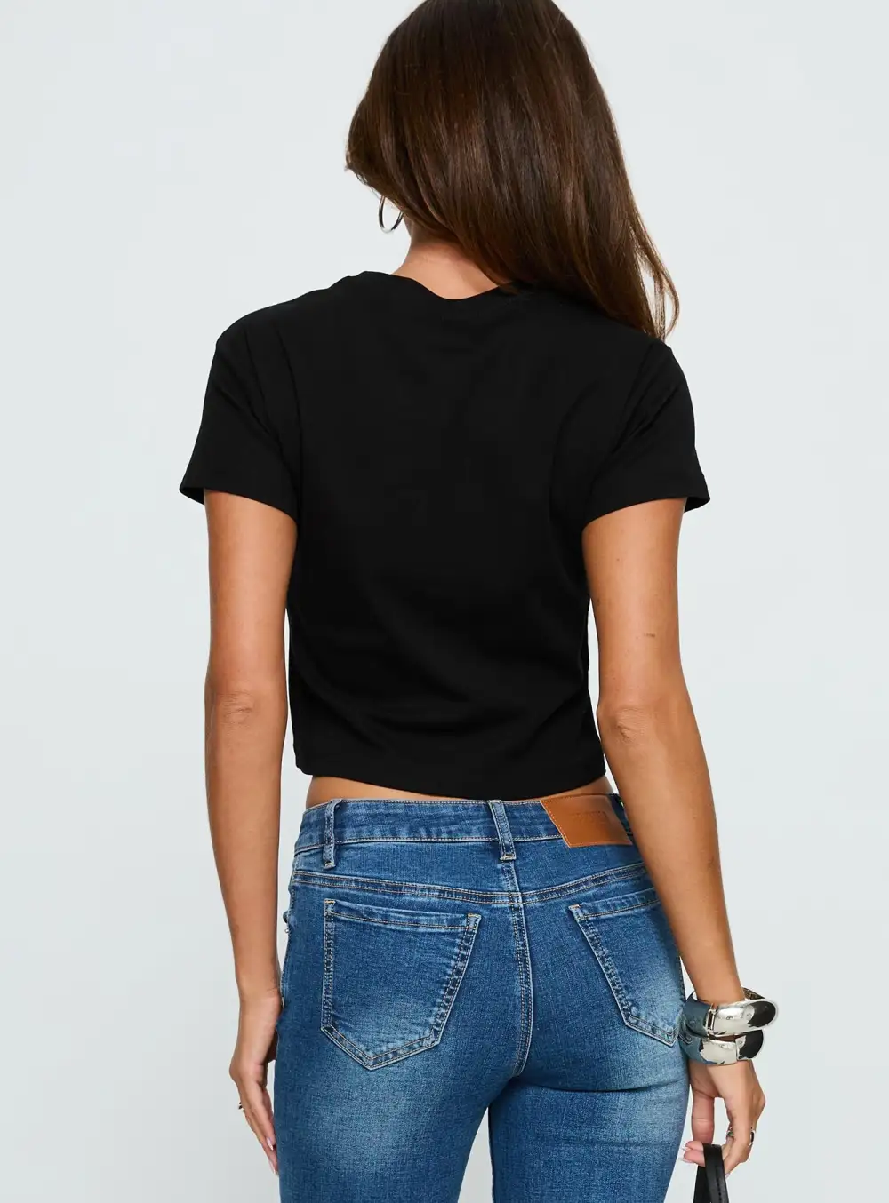 I'm Not Mean Classic Printed Top