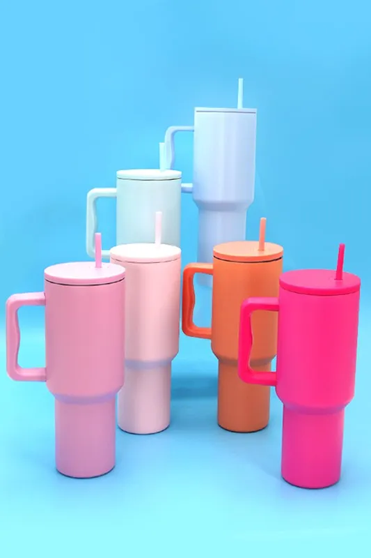 Comfort Grip Vacuum Tumbler