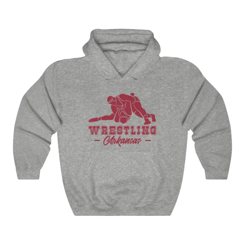 Everyday Sport Print Wrestling Graphic Pullover Hoodie