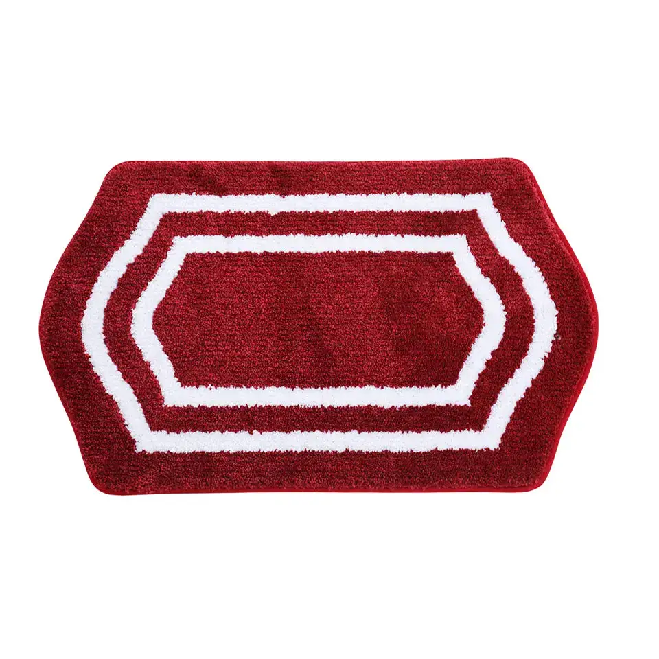 Plush Oval Bath Rug