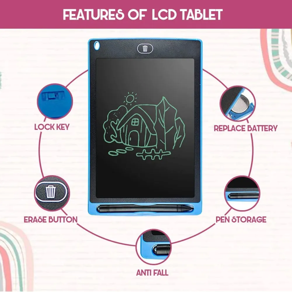 Portable LCD Writing Tablet 8.5 Inches