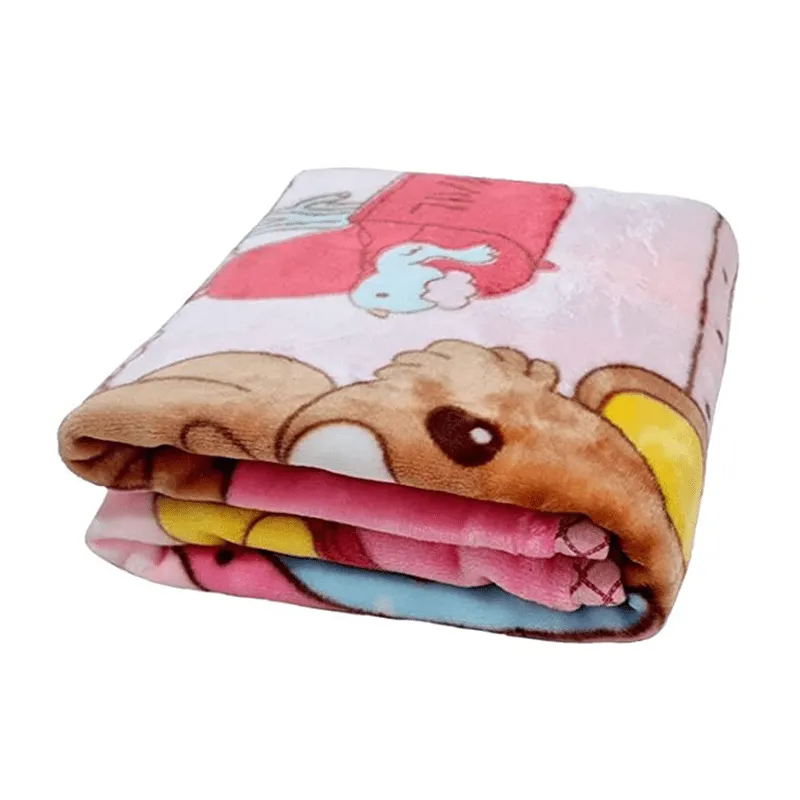 New born Baby Supersoft Printed Mink Blanket