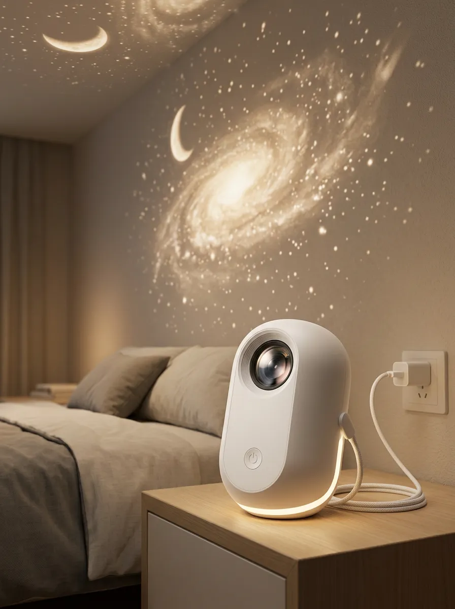 Lunar Galaxy Moon Starry Sky Projector Night Light