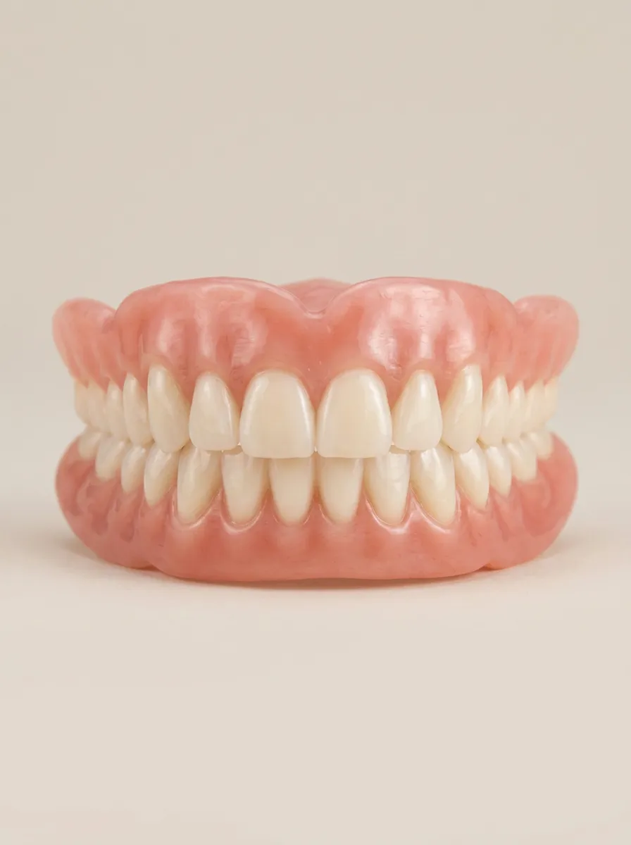 Cosmetic Denture Cover for Photo Styling