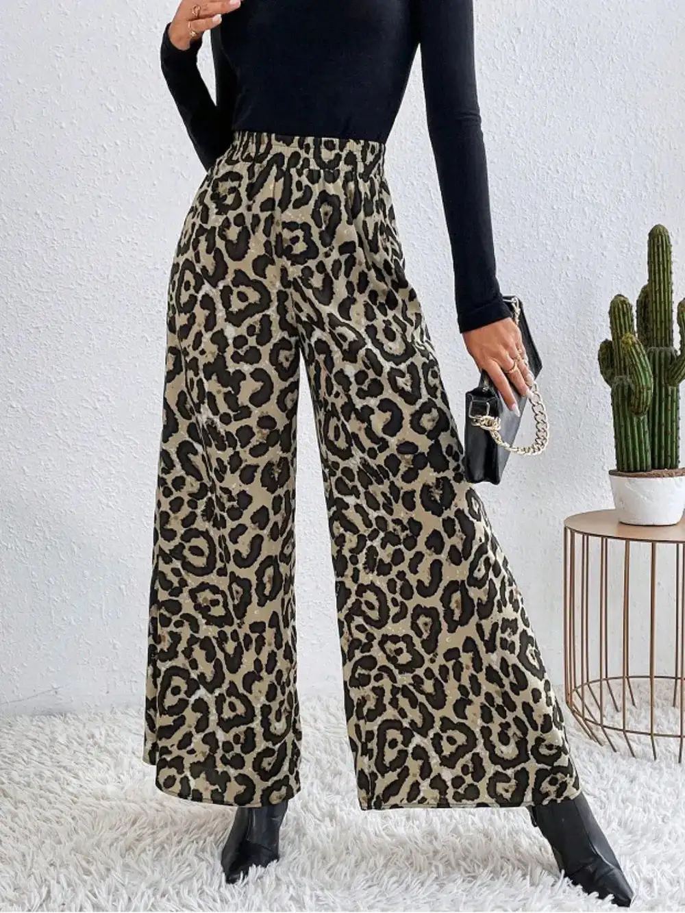 Everyday High Waist Wide Leg Pants