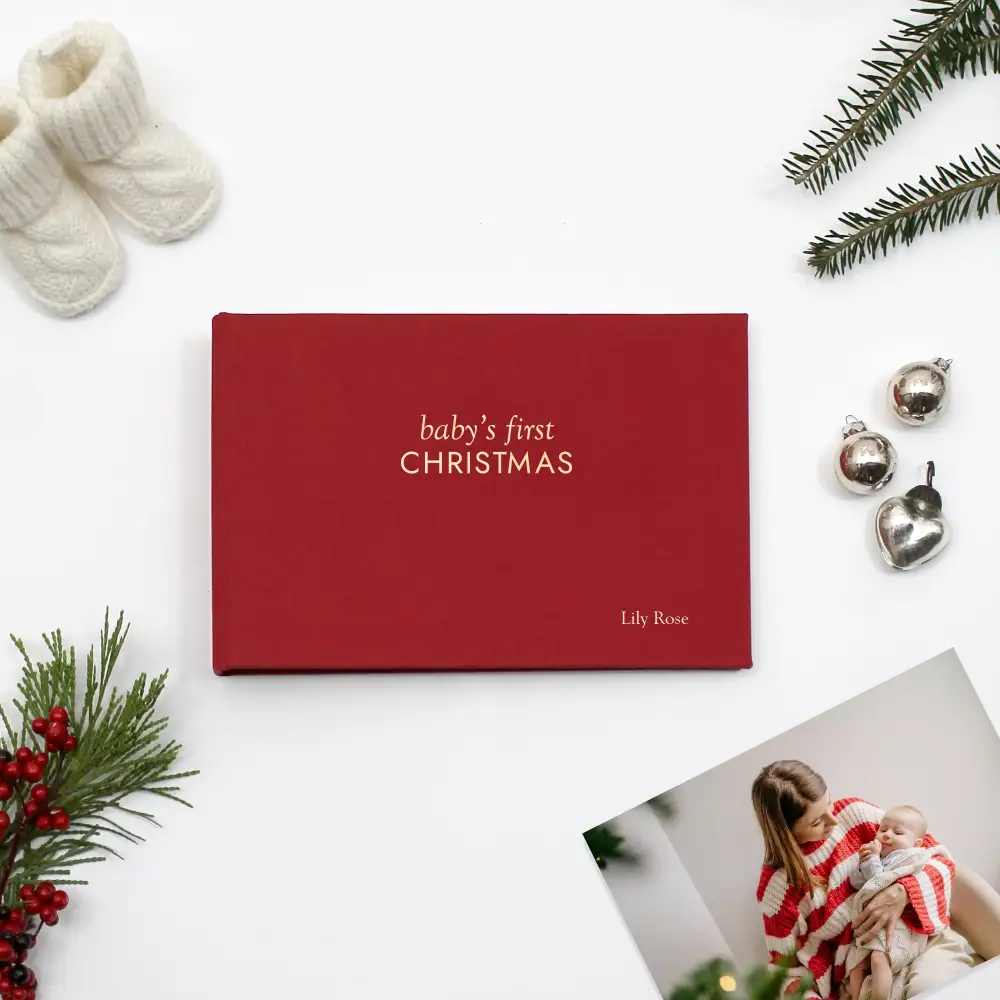 Baby Christmas Photo Album