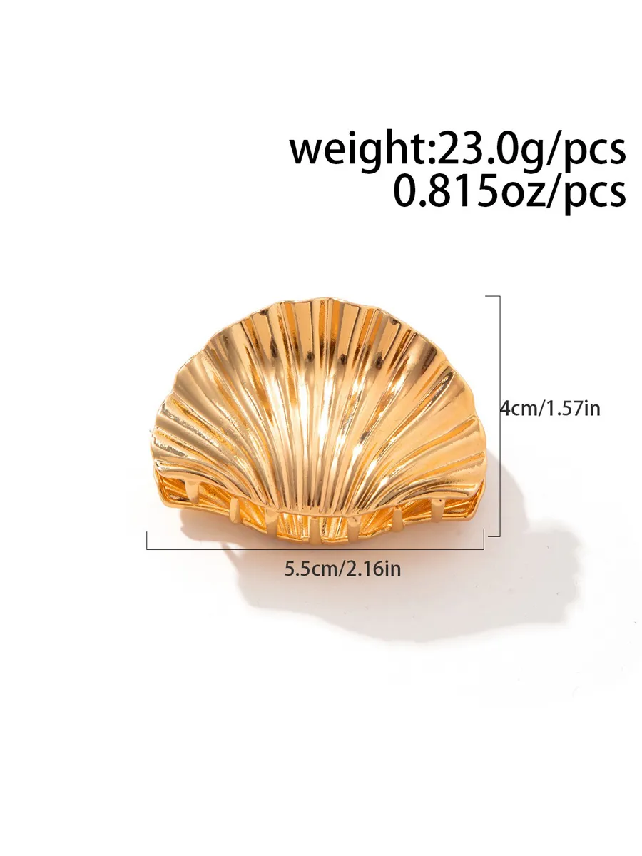 Mira Alloy Shell Hair Clip
