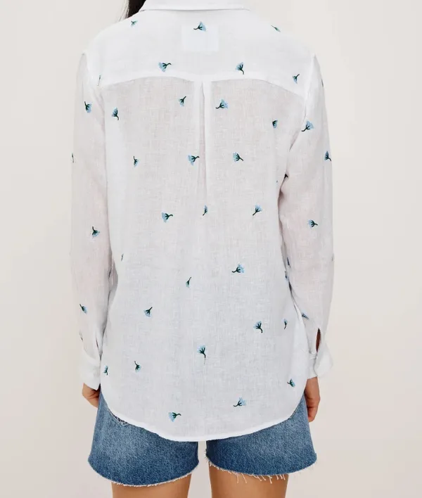 Shirt in Bluebell Carnations