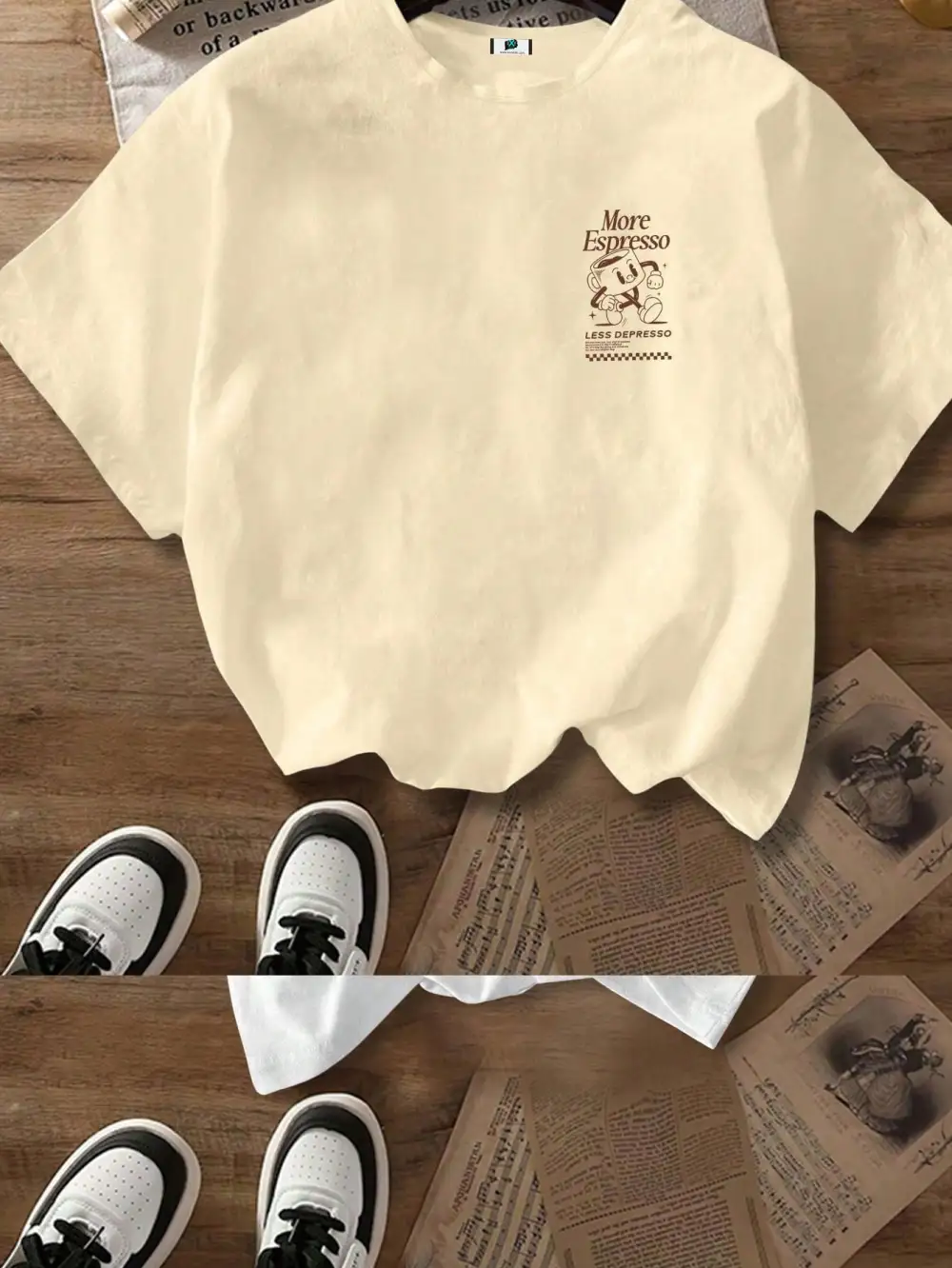 Women Coffee Relaxed Fit T-Shirt