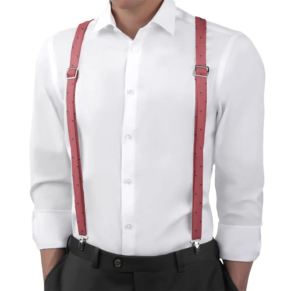 Old Glory Theme Suspenders