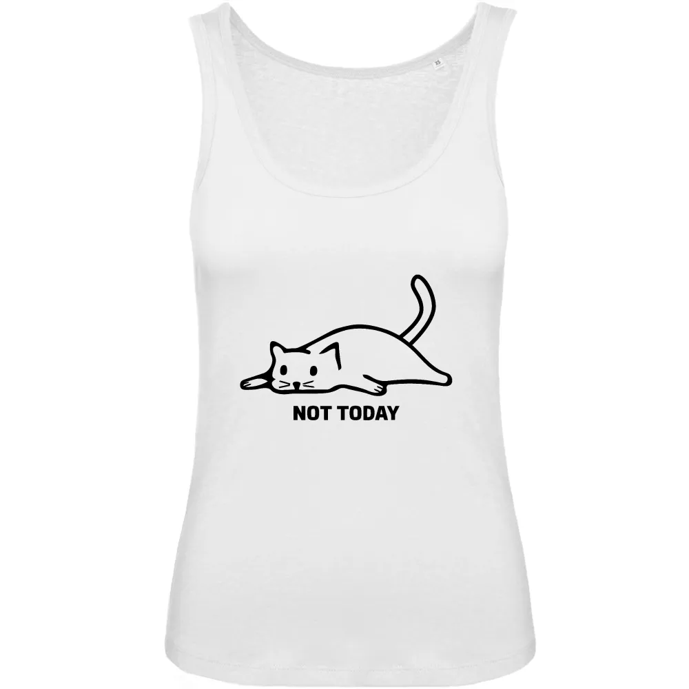 Refusal Cat Graphic Tank