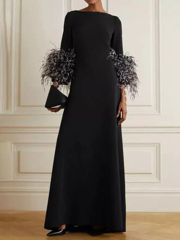 Elegant Long Sleeve Dress
