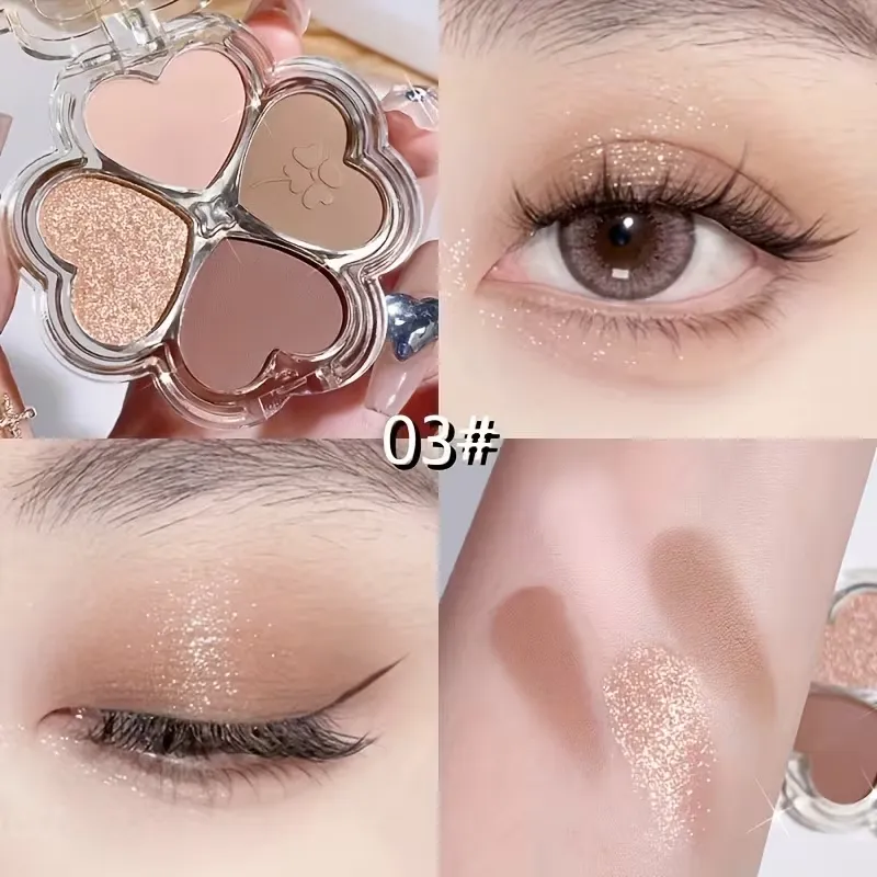 Soft Texture & Long-Lasting Clover Palette
