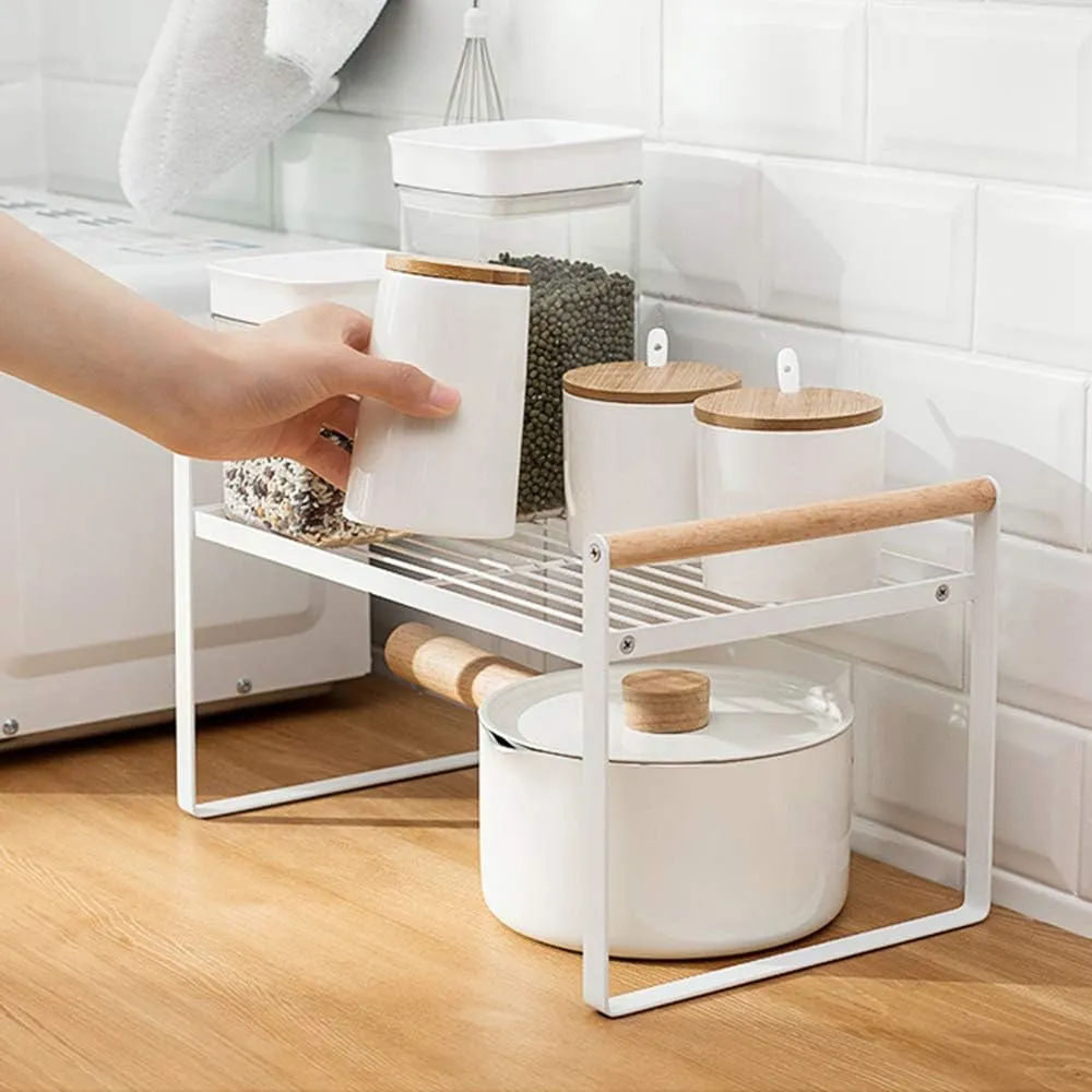 White Countertop Table Riser