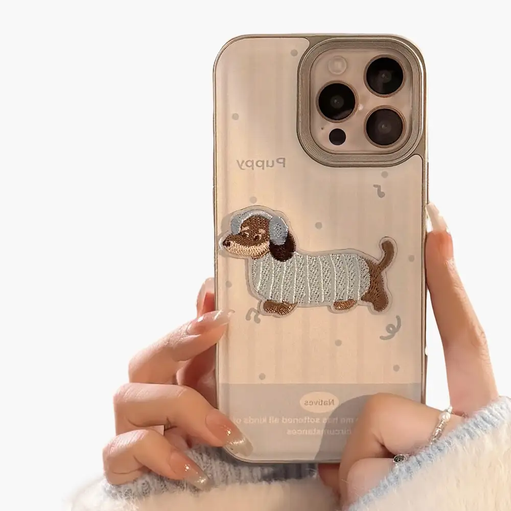Puppy Dog Matte Phone Case